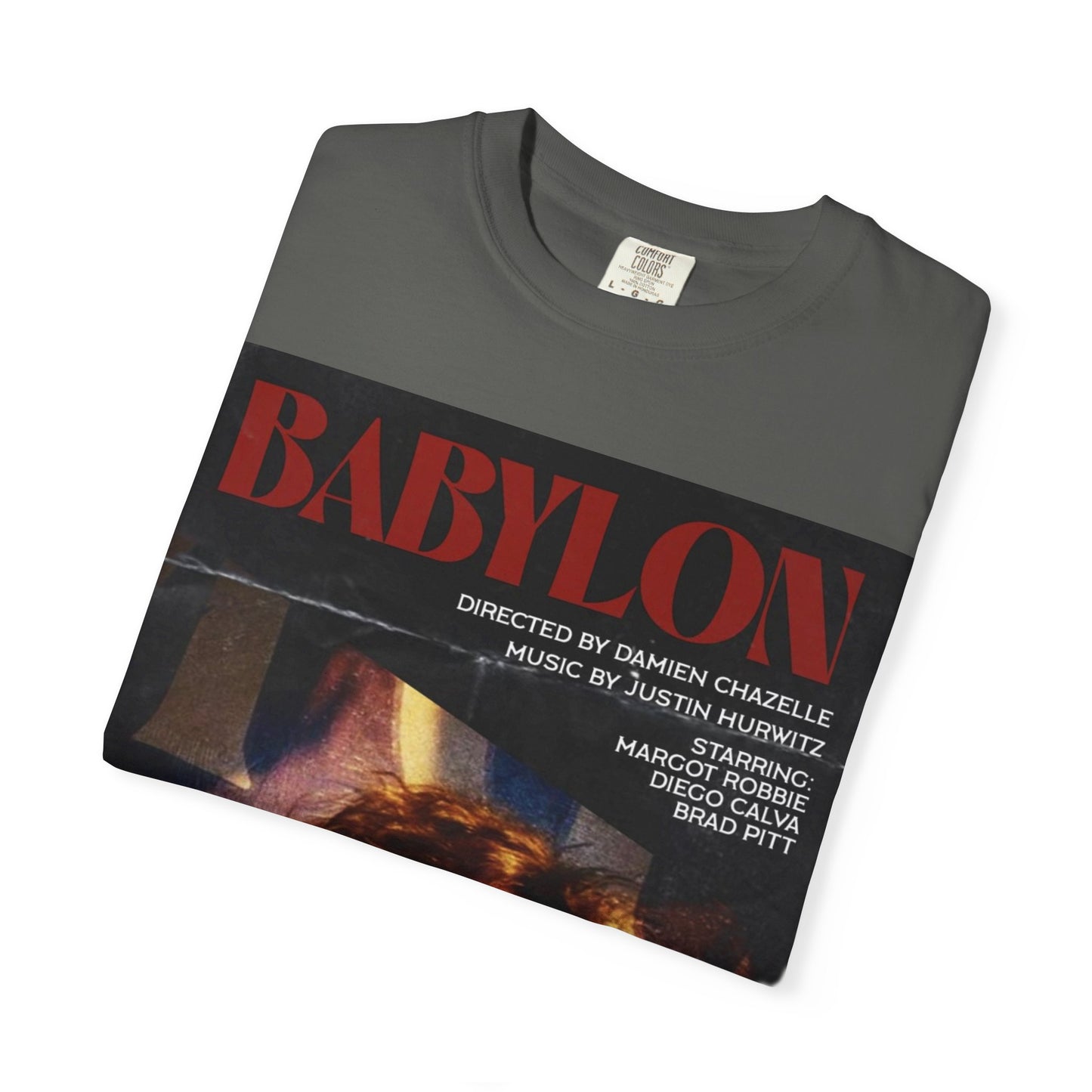 Vintage Oversized T-Shirt – “Babylon Burnout” Graphic