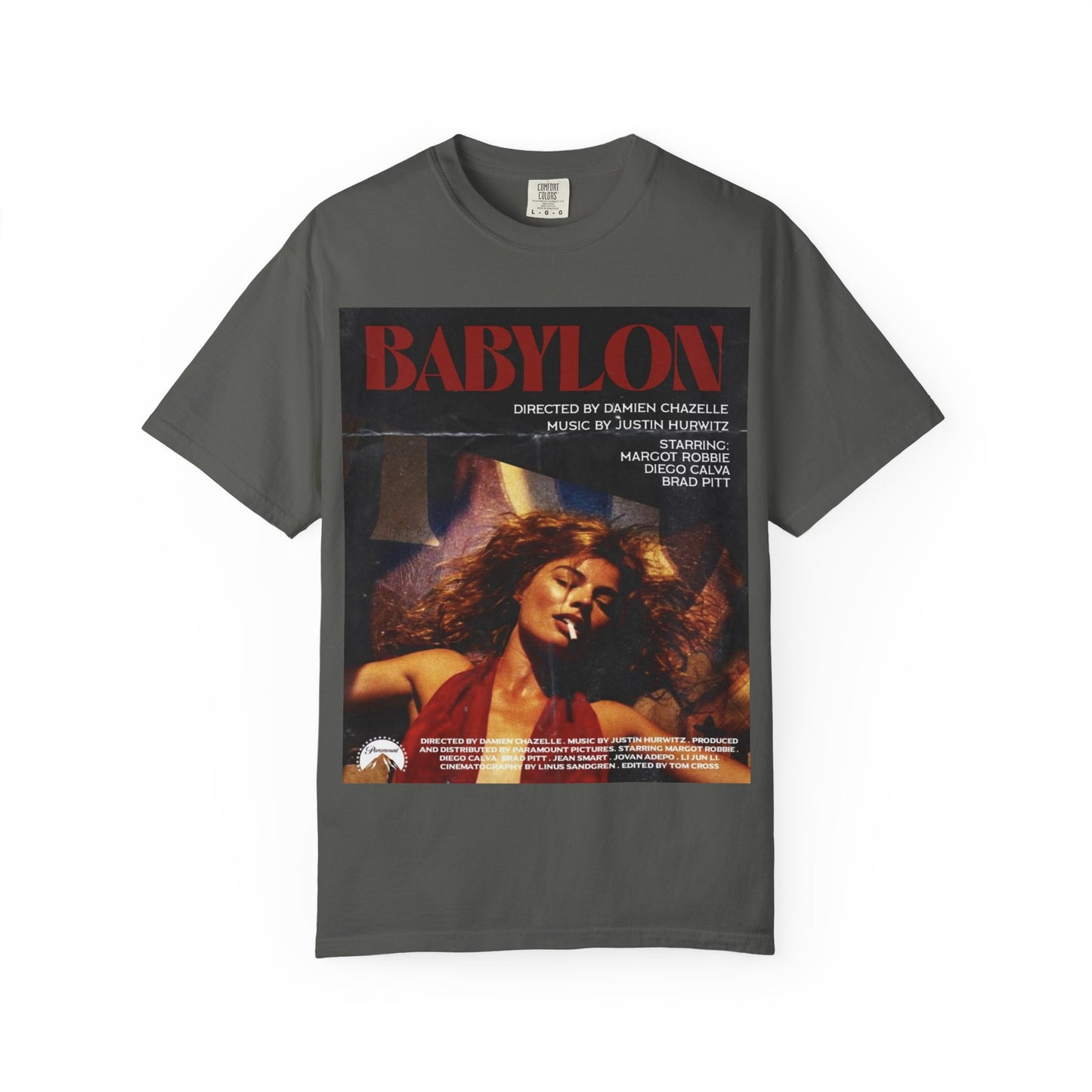 Vintage Oversized T-Shirt – “Babylon Burnout” Graphic