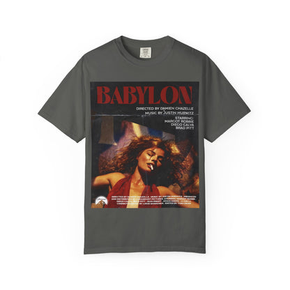 Vintage Oversized T-Shirt – “Babylon Burnout” Graphic