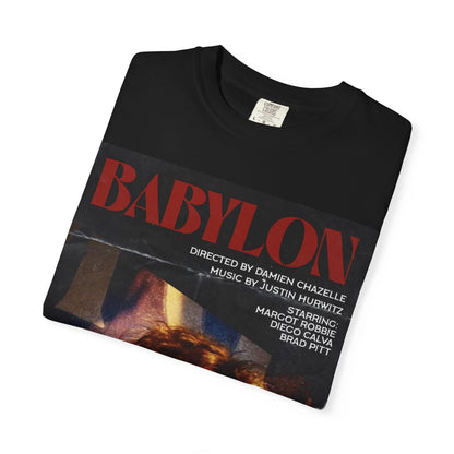 Vintage Oversized T-Shirt – “Babylon Burnout” Graphic