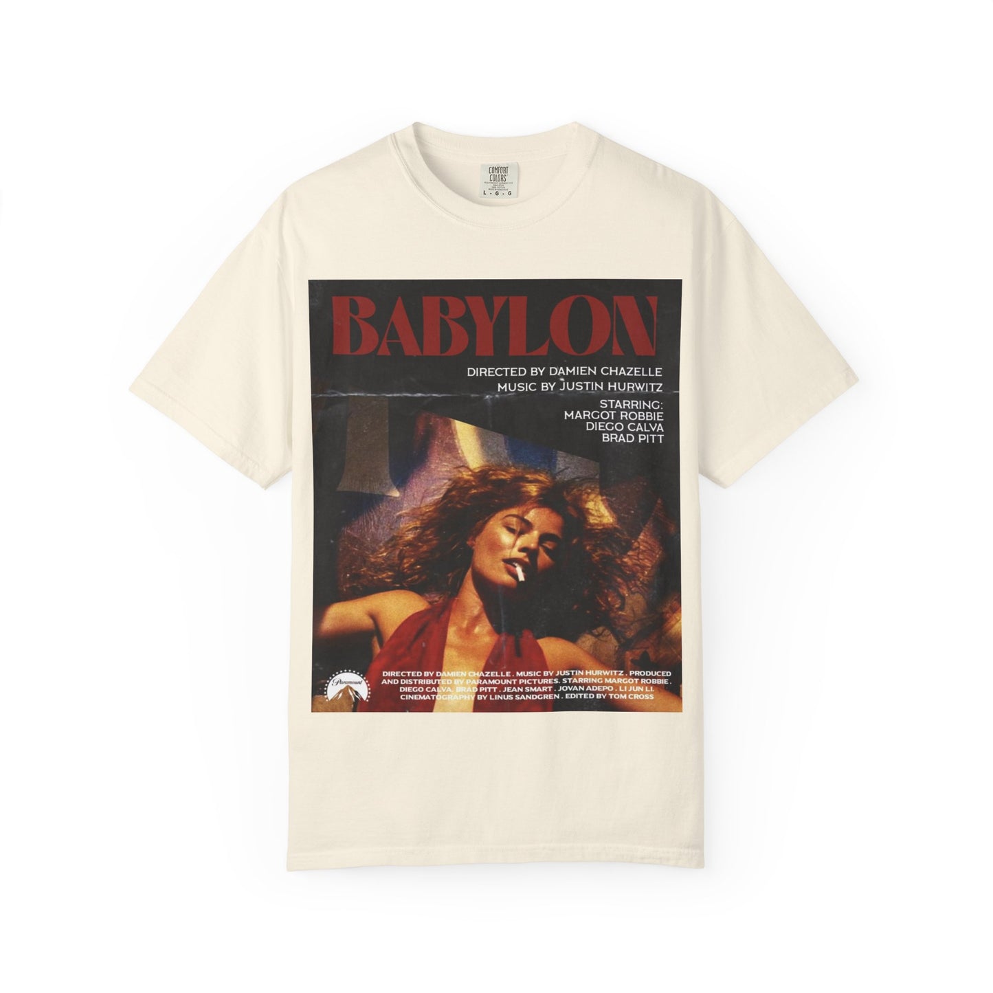 Vintage Oversized T-Shirt – “Babylon Burnout” Graphic