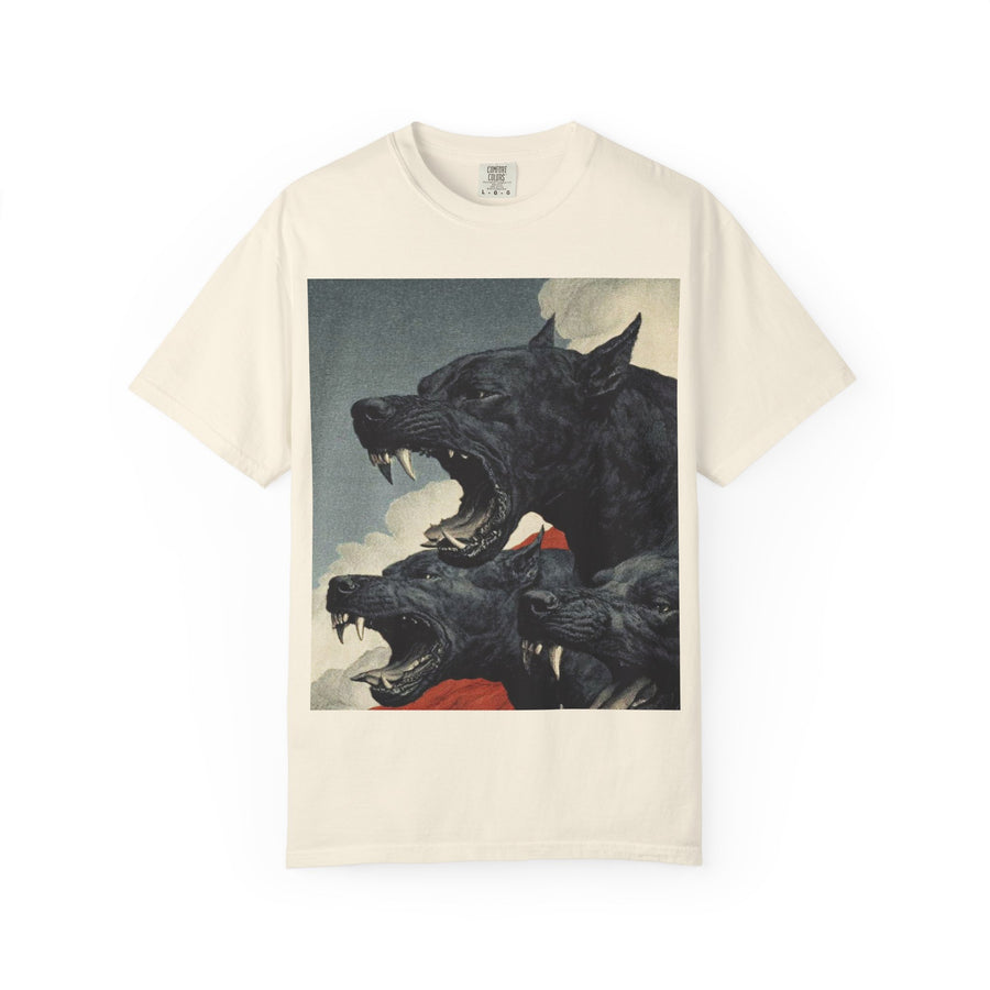 Vintage Oversized T-Shirt – “Hellmouth Choir” Graphic