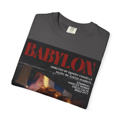 Vintage Oversized T-Shirt – “Babylon Burnout” Graphic