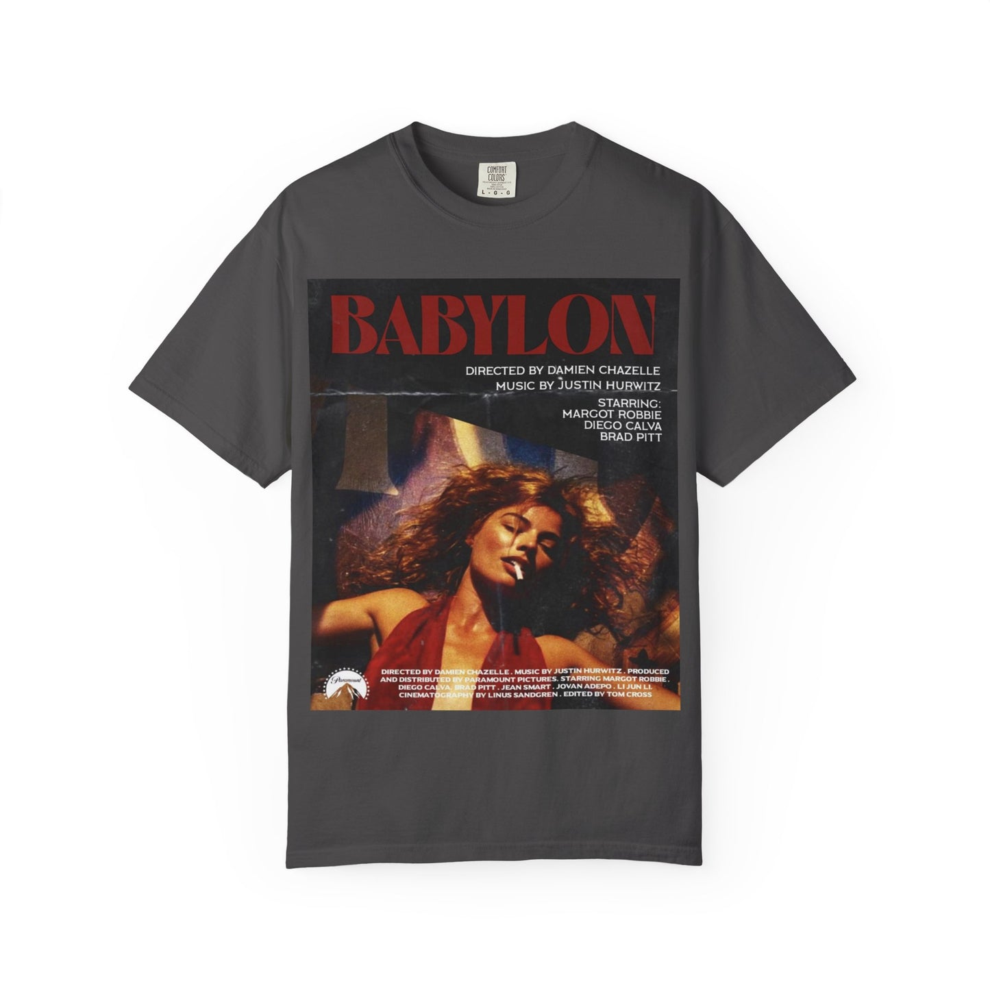 Vintage Oversized T-Shirt – “Babylon Burnout” Graphic